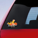 Girl Car JDM Sticker