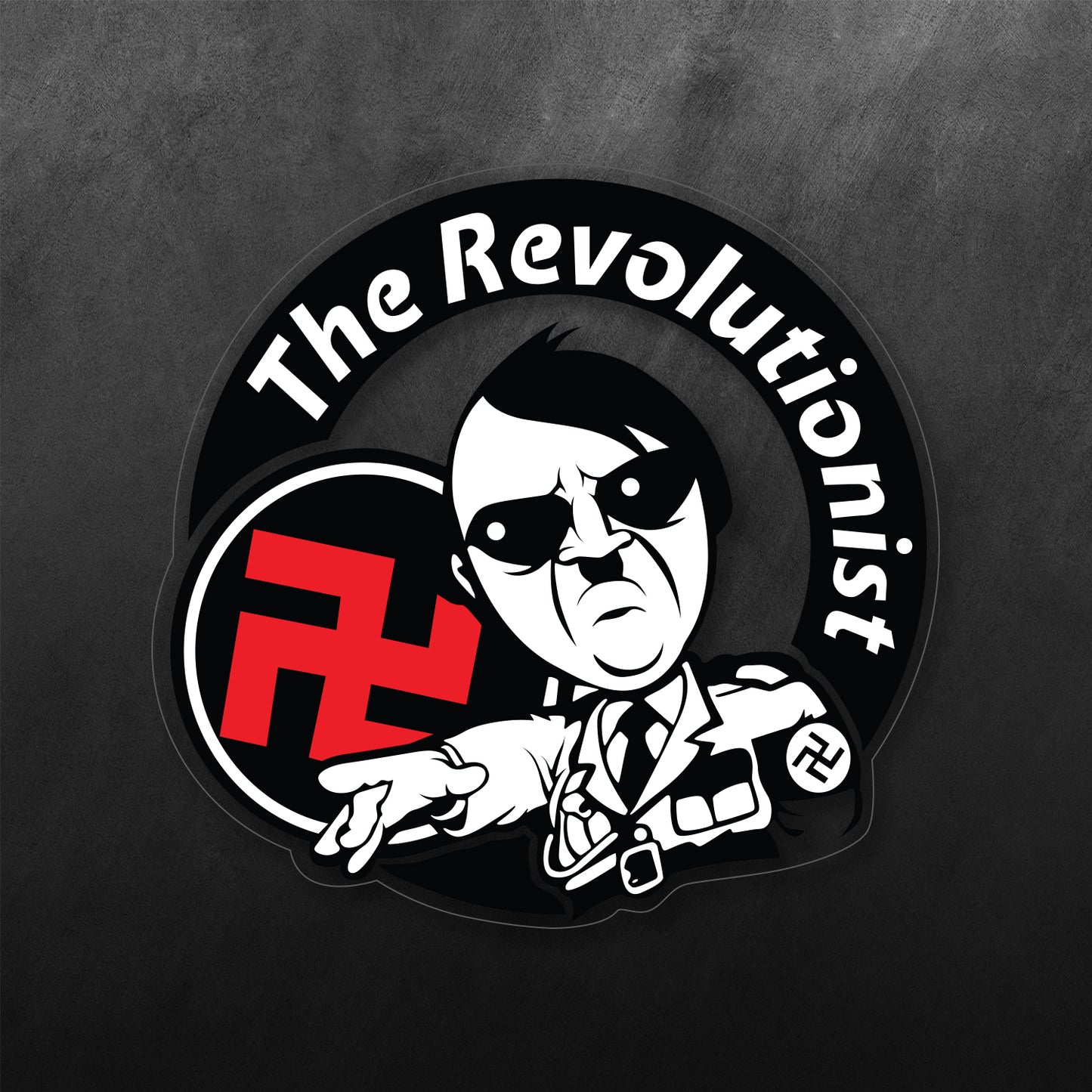 Hitler The Revolutionist Sticker