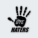 JDM Hand Bye Haters Sticker