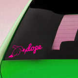 JDM Write Dope Sticker