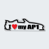 I Luv My AP1 Sticker