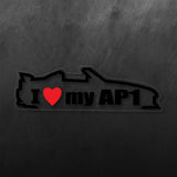 I Luv My AP1 Sticker