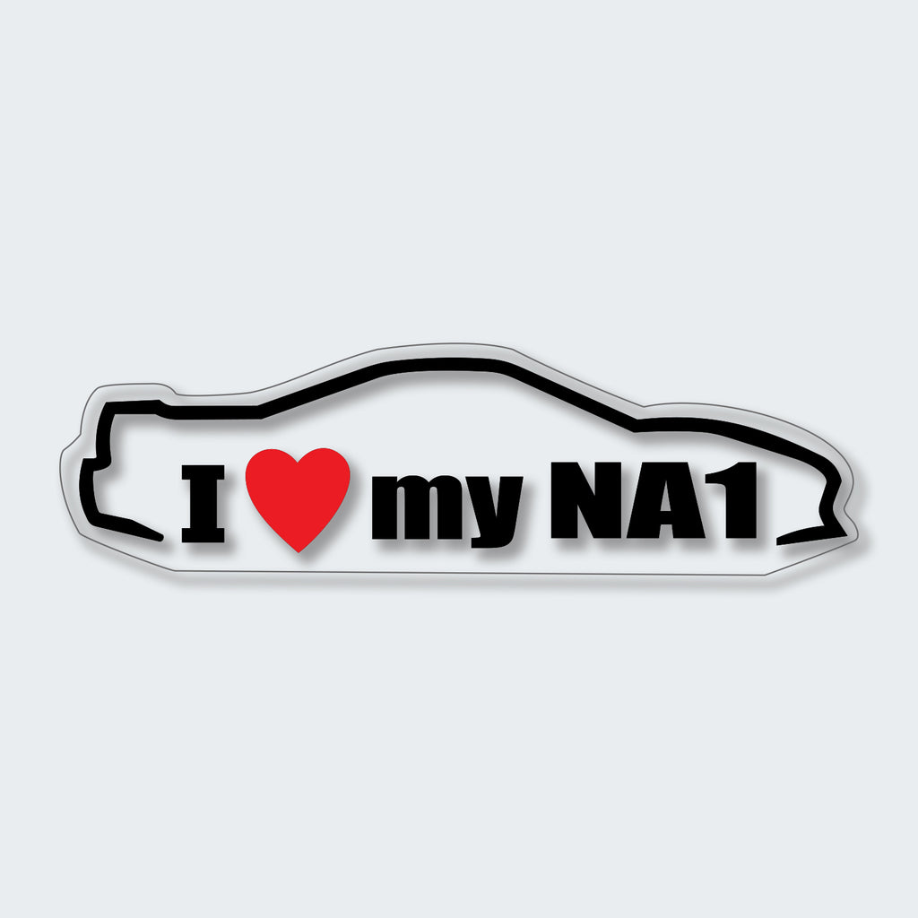 I Love My NA1 Sticker