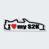 I Love My S2K Sticker
