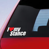 JDM I Love My Stance Sticker