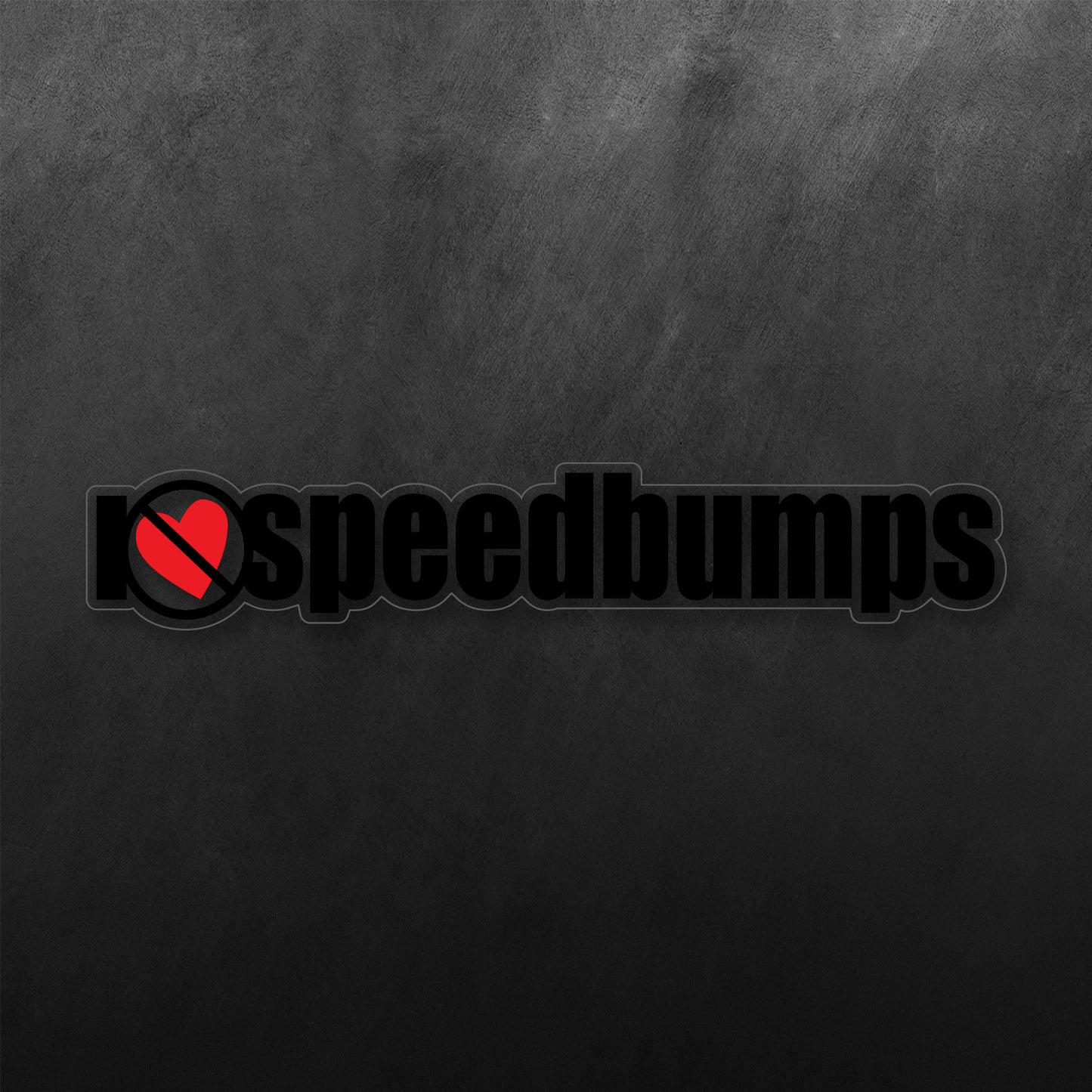 JDM I Love Speeddumps Sticker