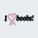 JDM I Love Boobs Sticker