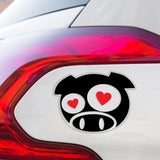 P-Chan Pig Love Sticker for Subaru