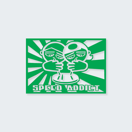 Speed Addict Boys Girls Sticker