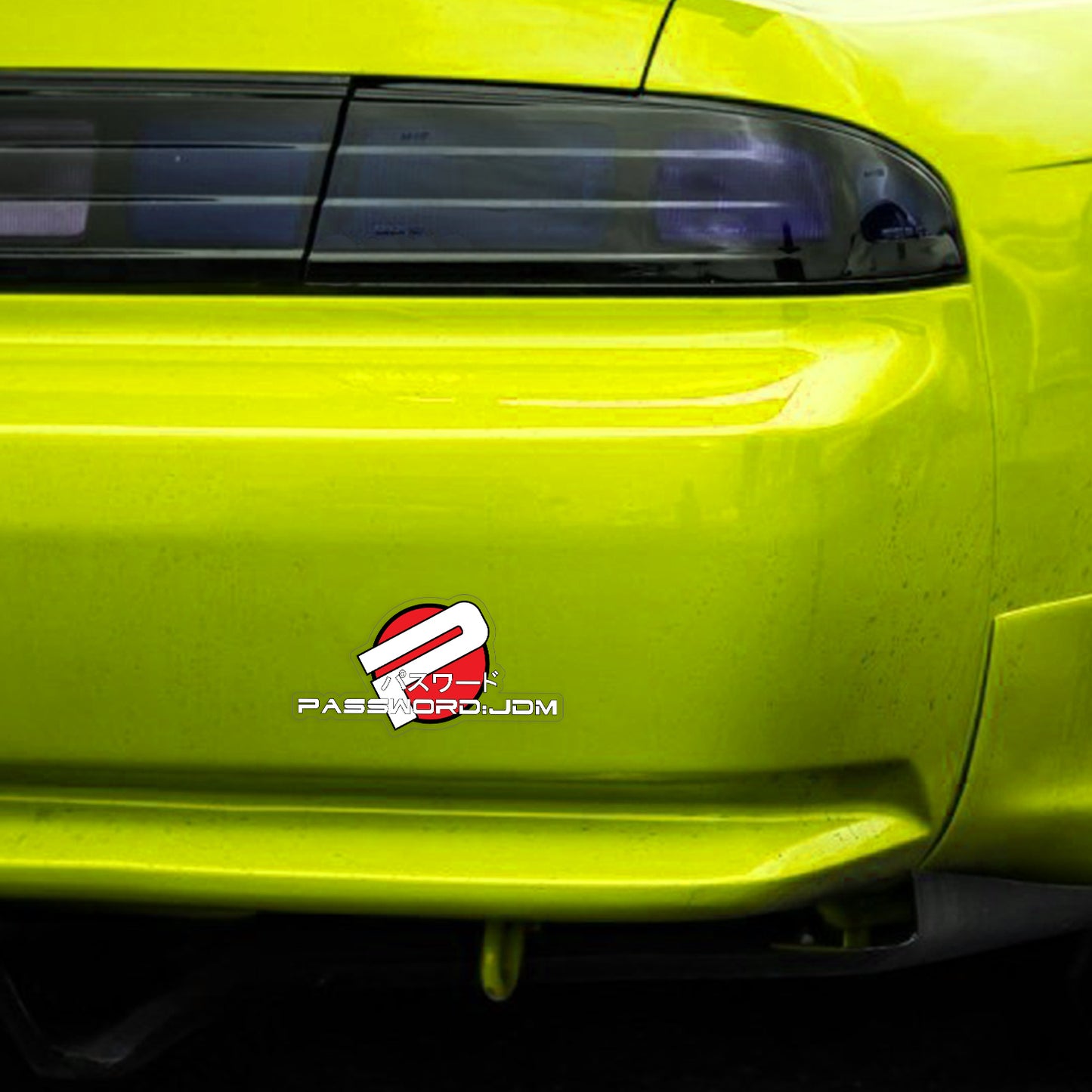 Password JDM Sticker
