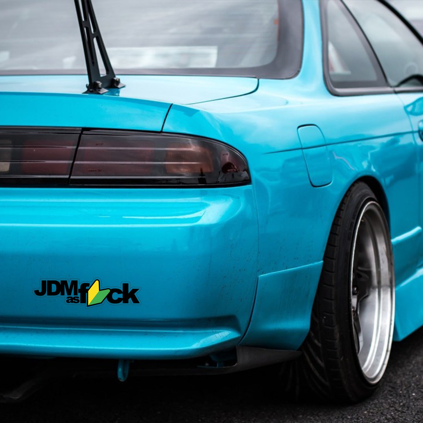 JDM As Fuck Yellow Sticker