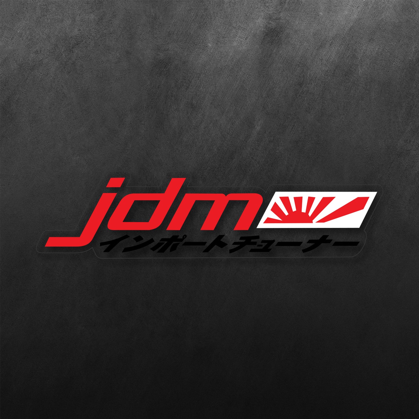 JDM Rising Sun Japan Sticker