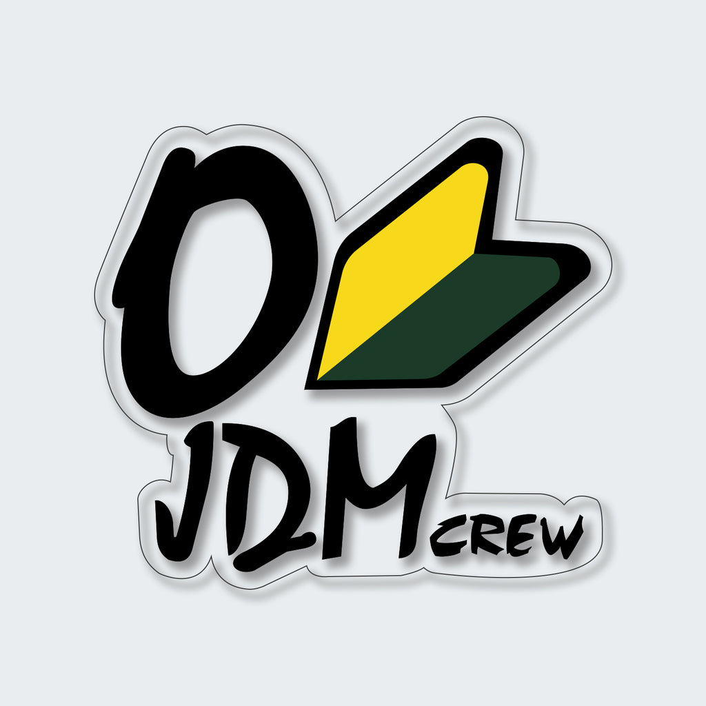 O JDM Crew Sticker