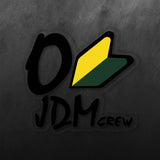 O JDM Crew Sticker