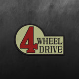 4 Wheel Drive Sticker