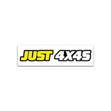 Just 4X4S Sticker