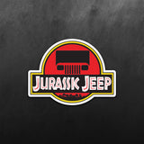 Jurassic Sticker for Jeep