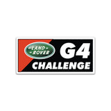 G4 Challenge Sticker for Land Rover