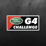 G4 Challenge Sticker for Land Rover