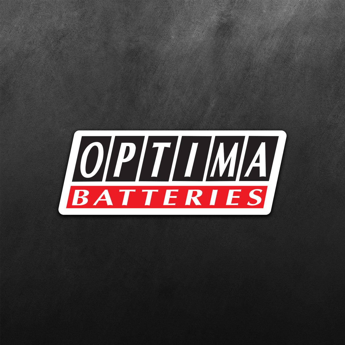 Optima Sticker Optima Batteries Sticker – Retrobot