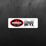 Redback 4x4 Extreme Duty Sticker