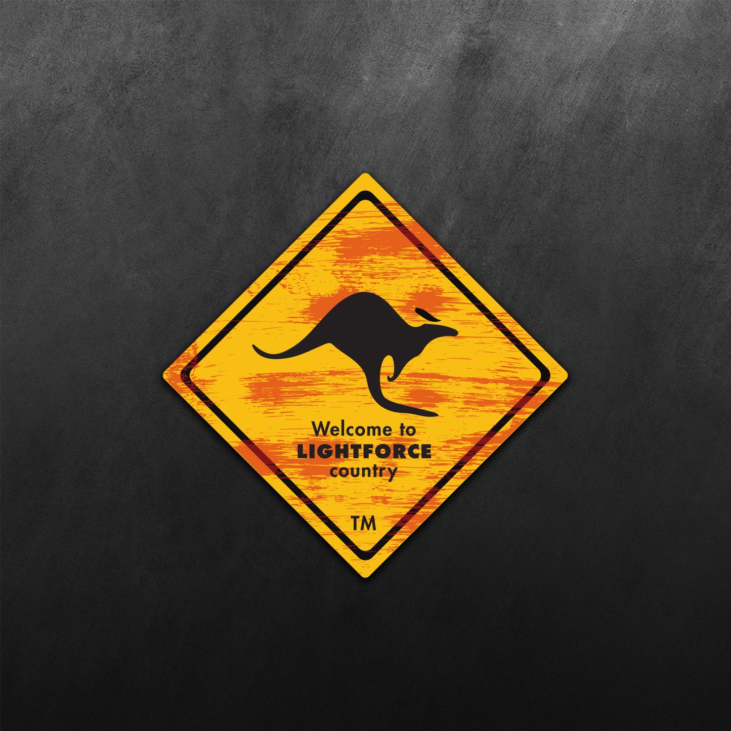 Light Force - Welcome To LIGHTFORCE Country Sticker