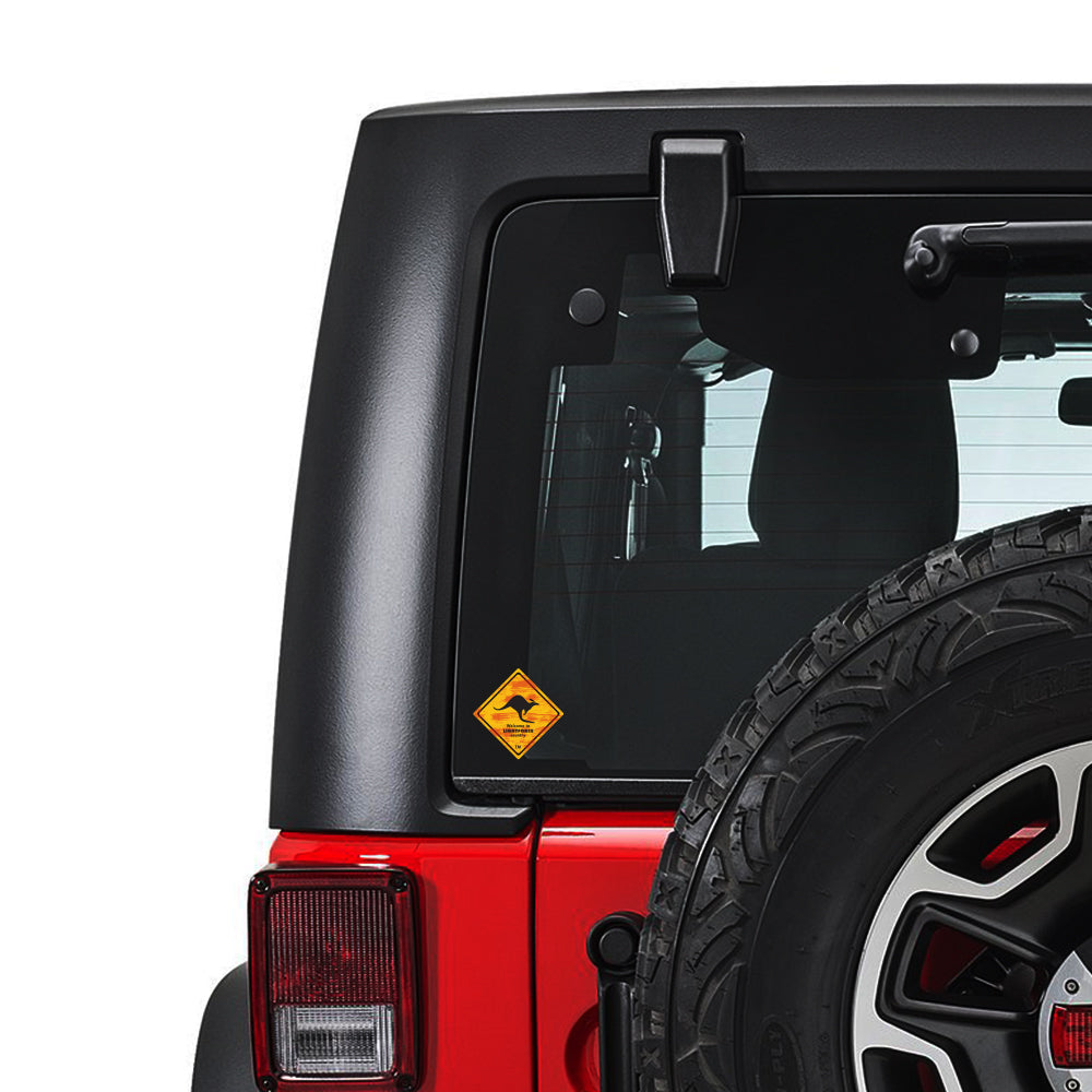 Light Force - Welcome To LIGHTFORCE Country Sticker
