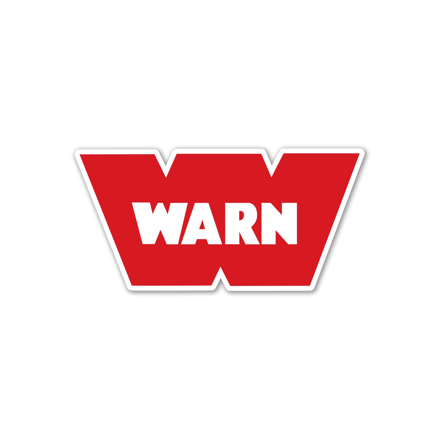 Warn Winch Logo Sticker