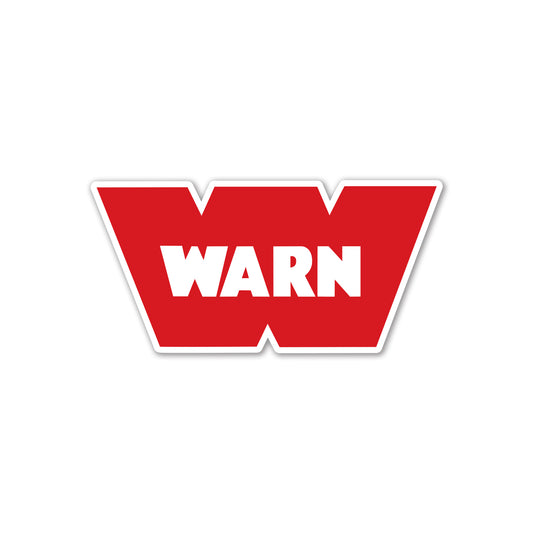 Warn Winch Logo Sticker