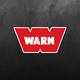 Warn Winch Logo Sticker