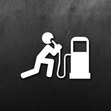 Drink Gas Station Funny Sticker