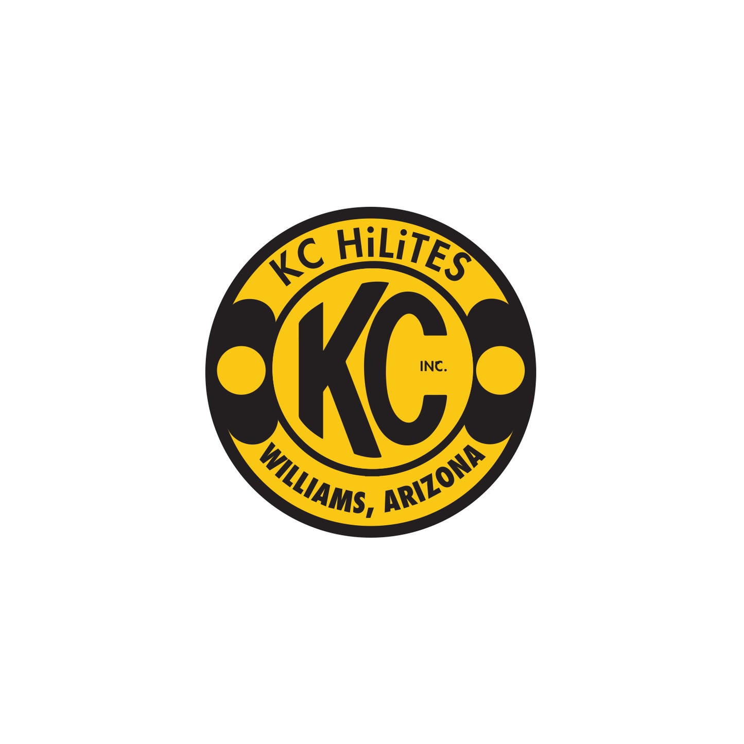 KC Hilites Circle Sticker