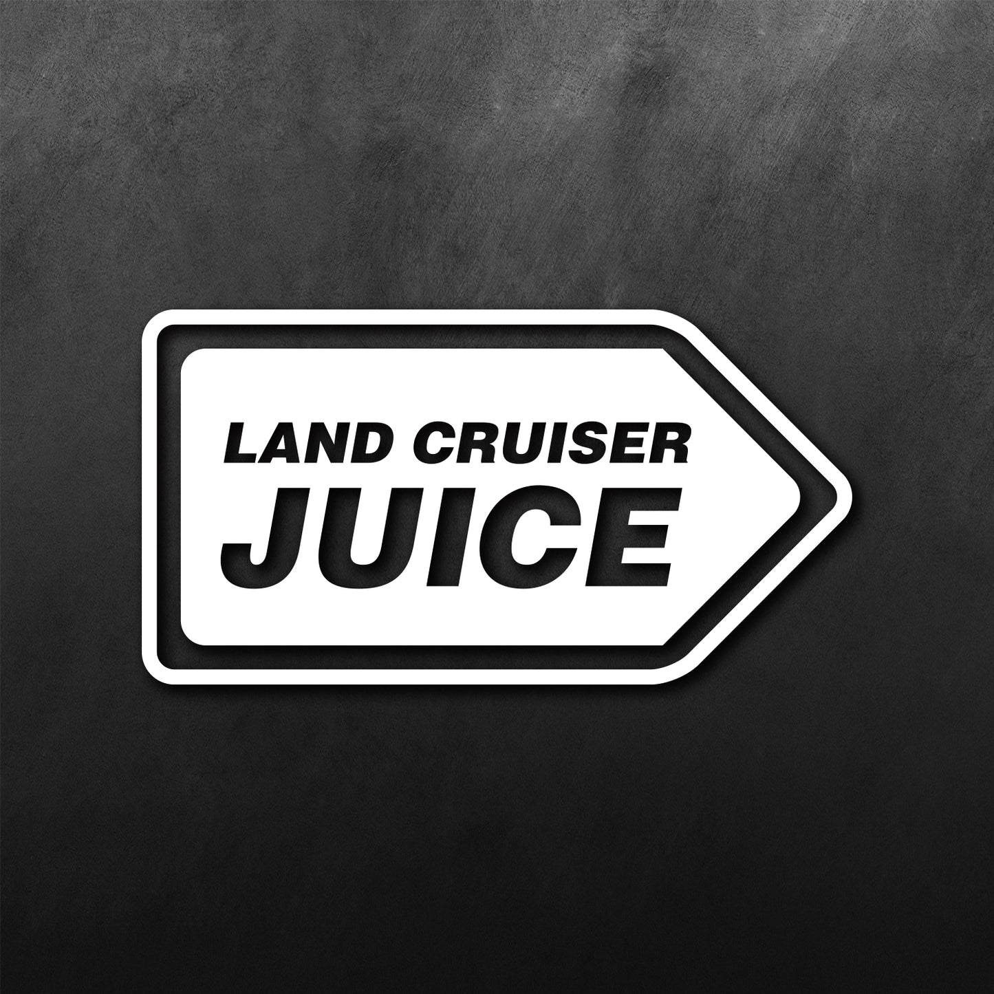 Juice Sticker for Land Cruiser