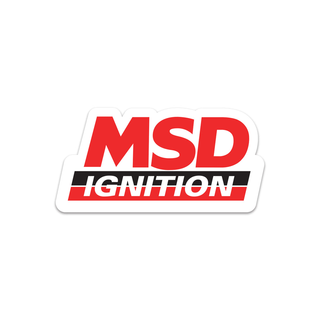 MSD Ignition Sticker