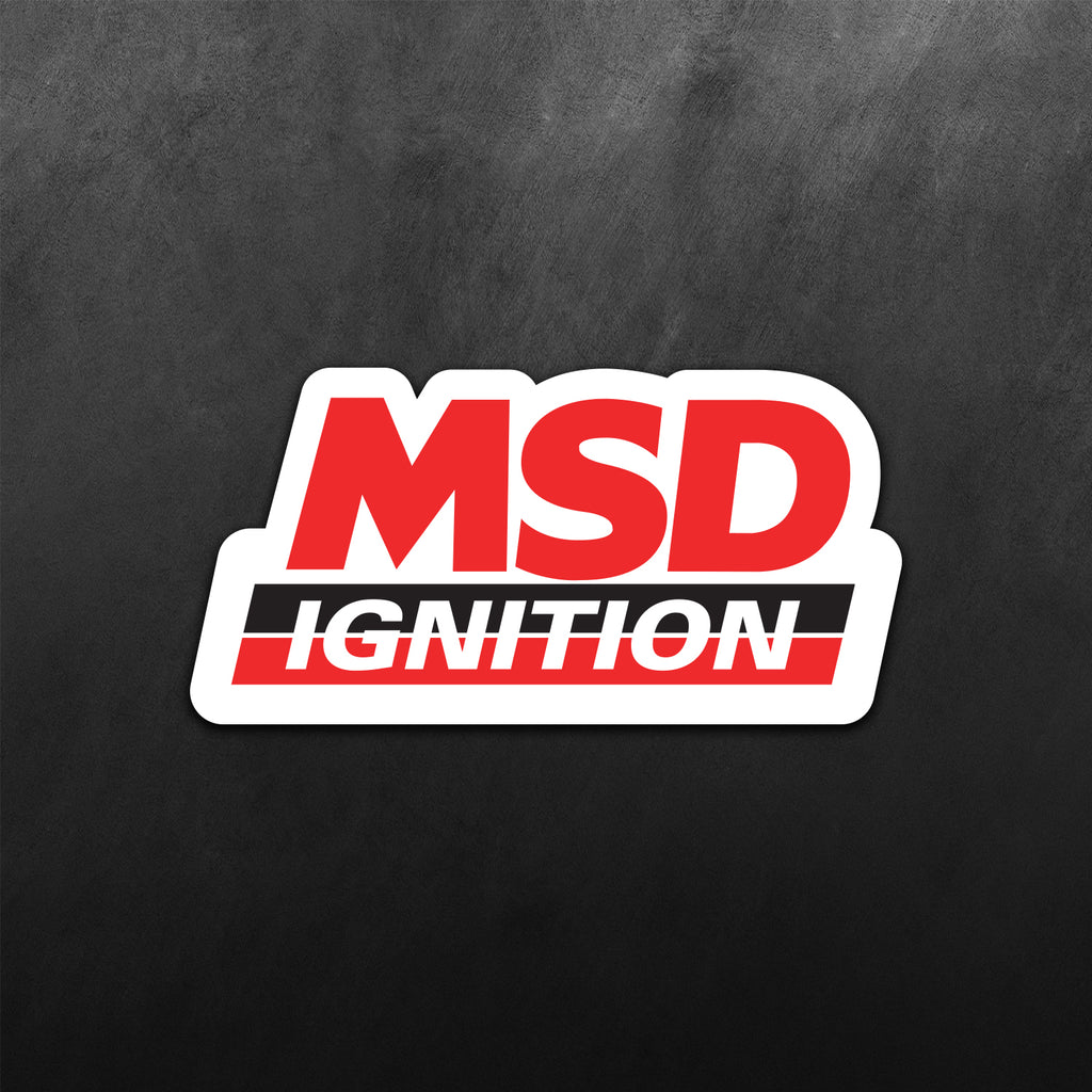 MSD Ignition Sticker – Retrobot