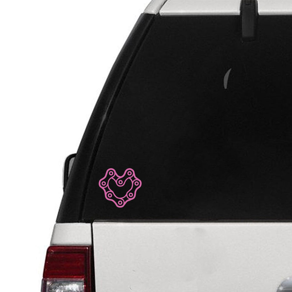 Heart Chain Sticker