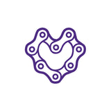 Heart Chain Sticker