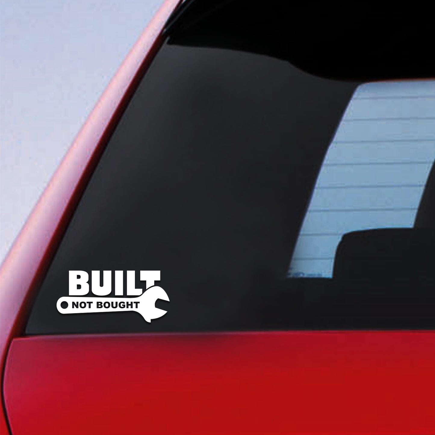 JDM Built Not Bought Sticker