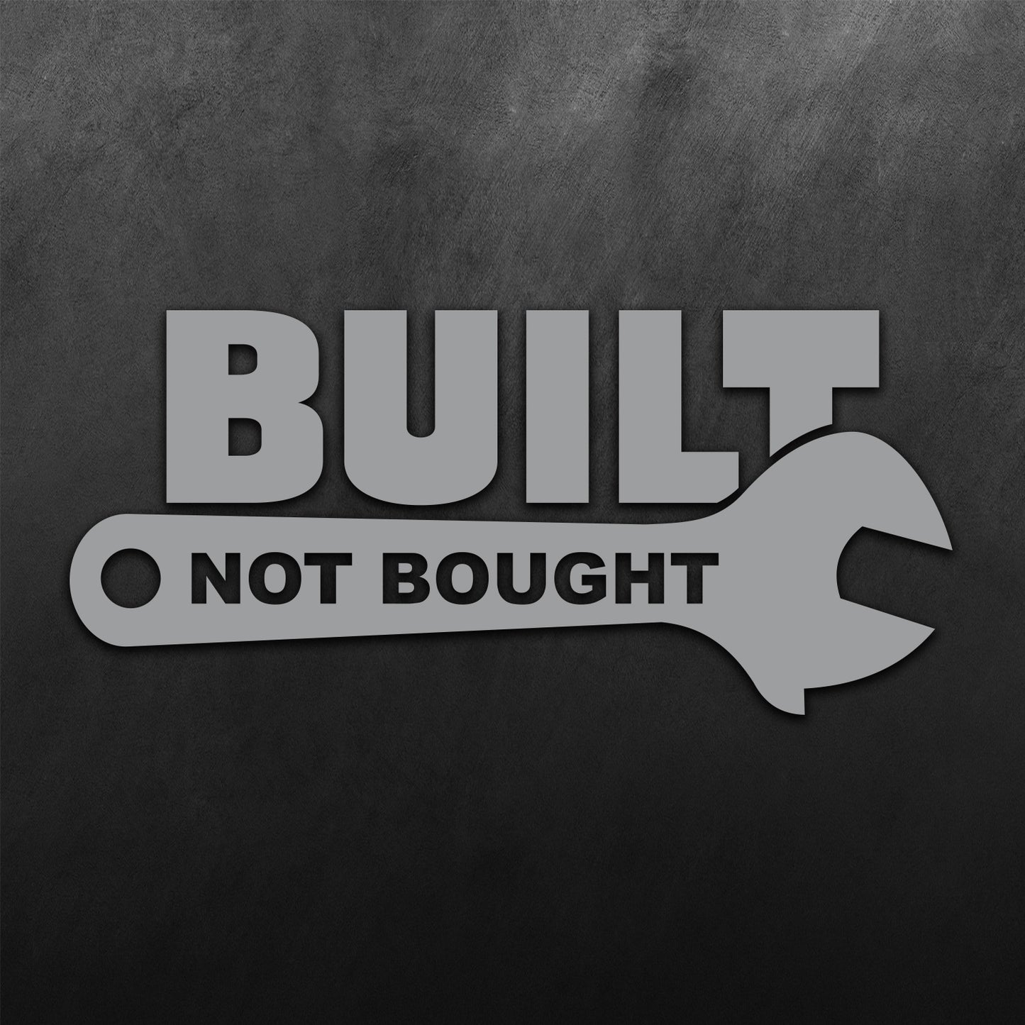 JDM Built Not Bought Sticker