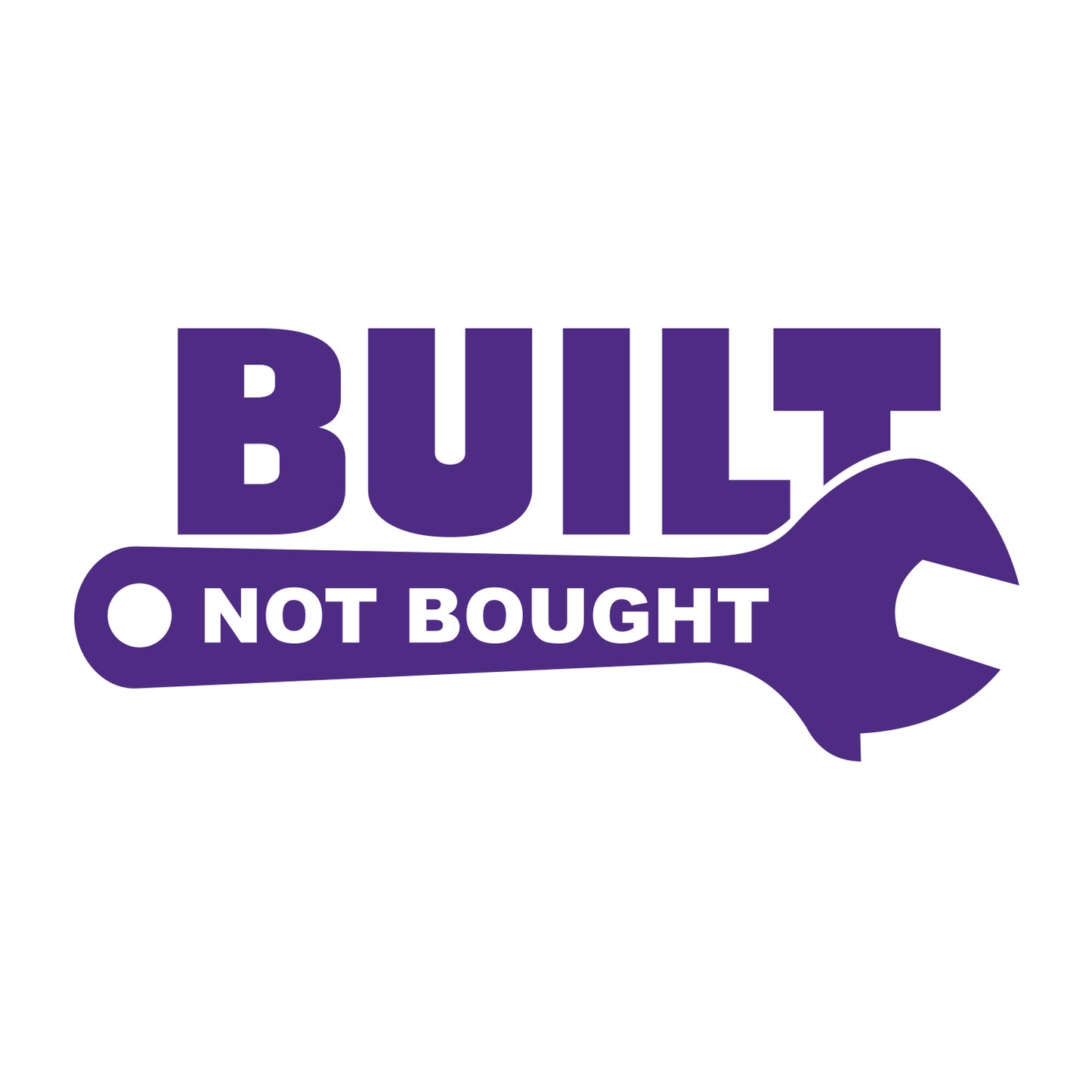 JDM Built Not Bought Sticker