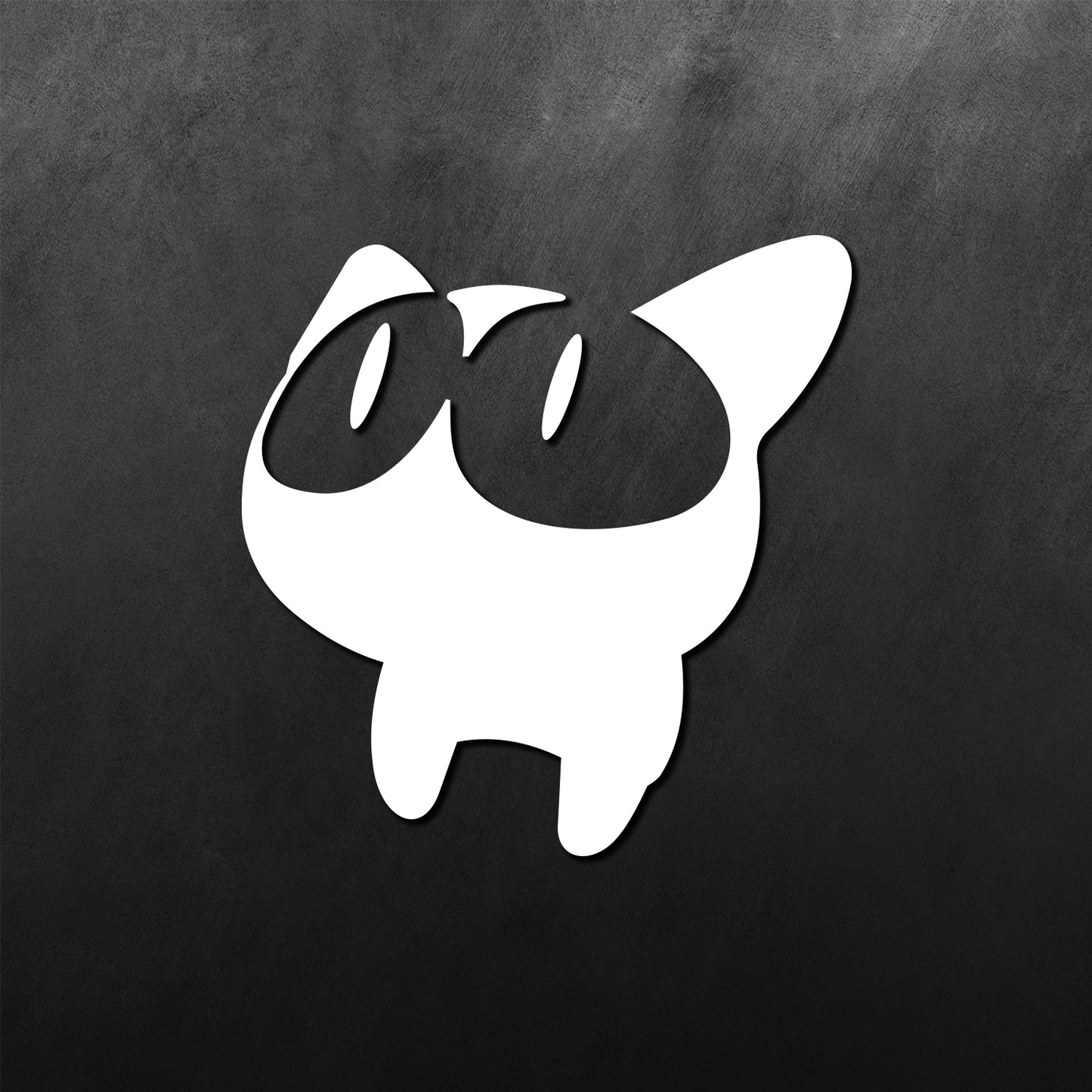 Big Eyes Cat Sticker