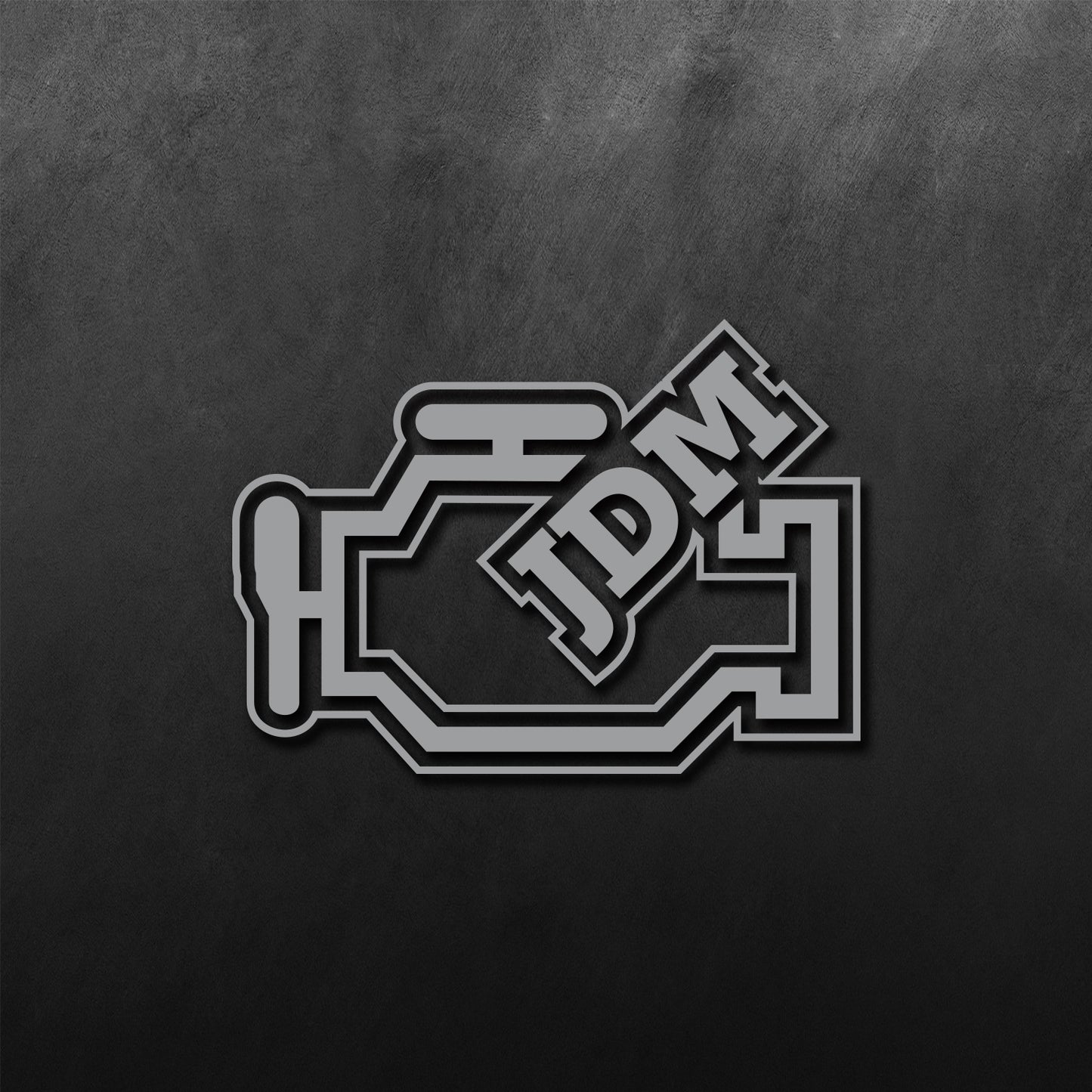 Check Engine Light JDM Sticker