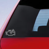 Check Engine Light JDM Sticker