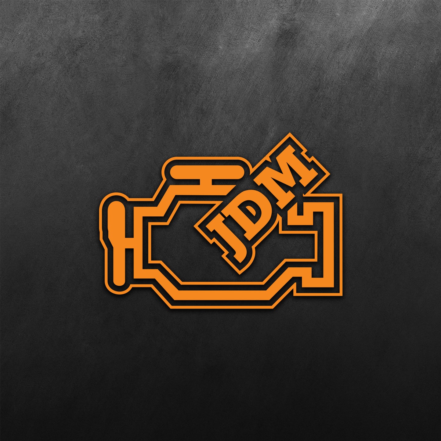 Check Engine Light JDM Sticker