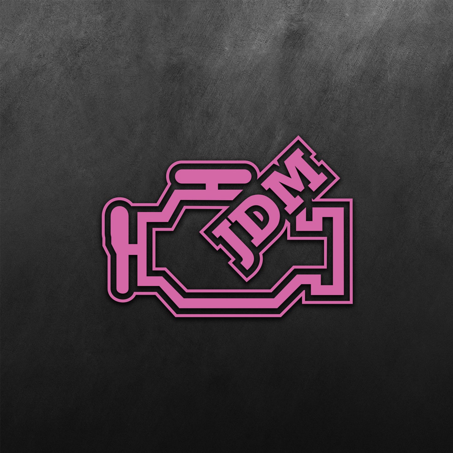 Check Engine Light JDM Sticker