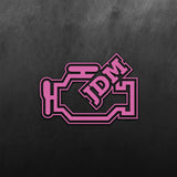 Check Engine Light JDM Sticker