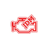 Check Engine Light JDM Sticker