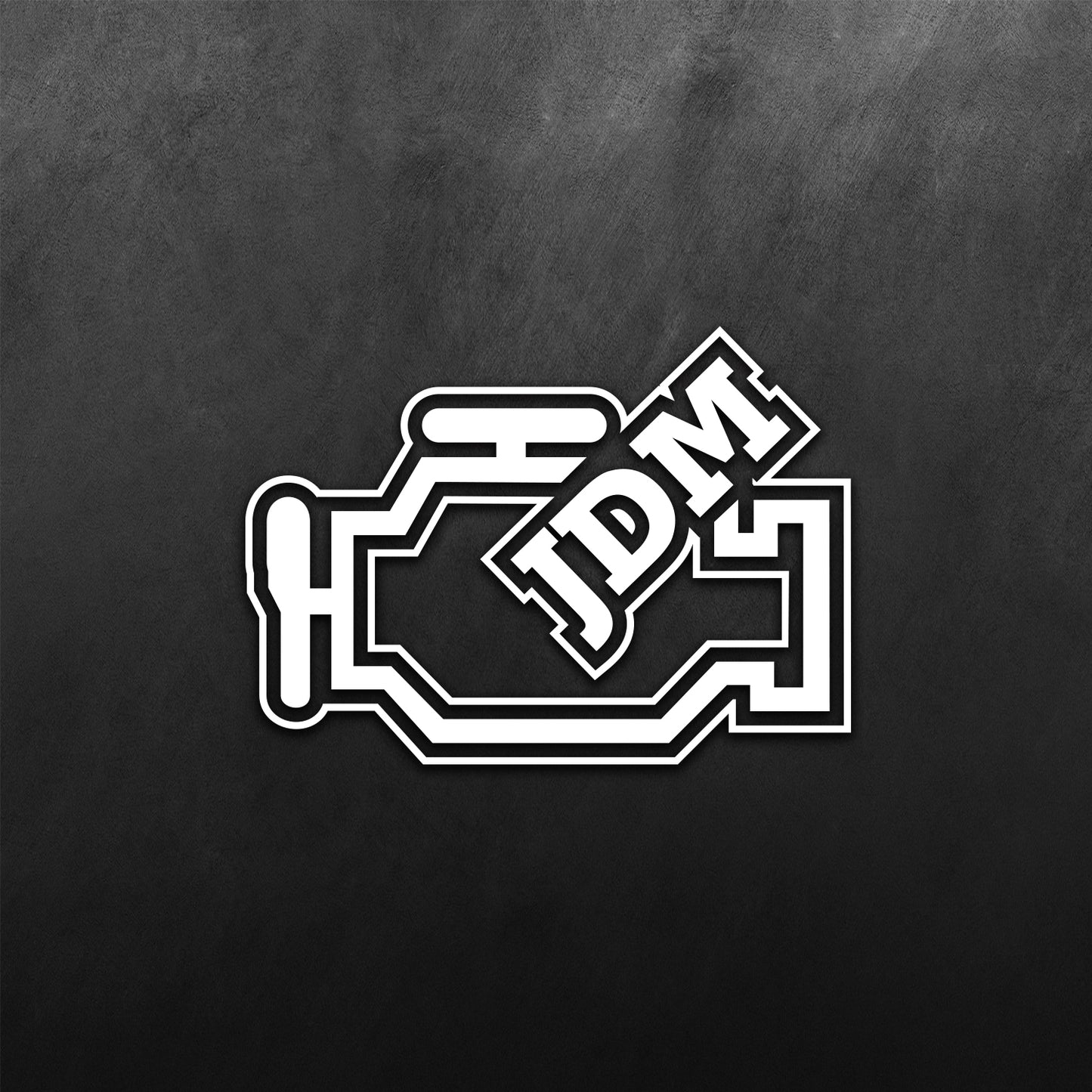 Check Engine Light JDM Sticker