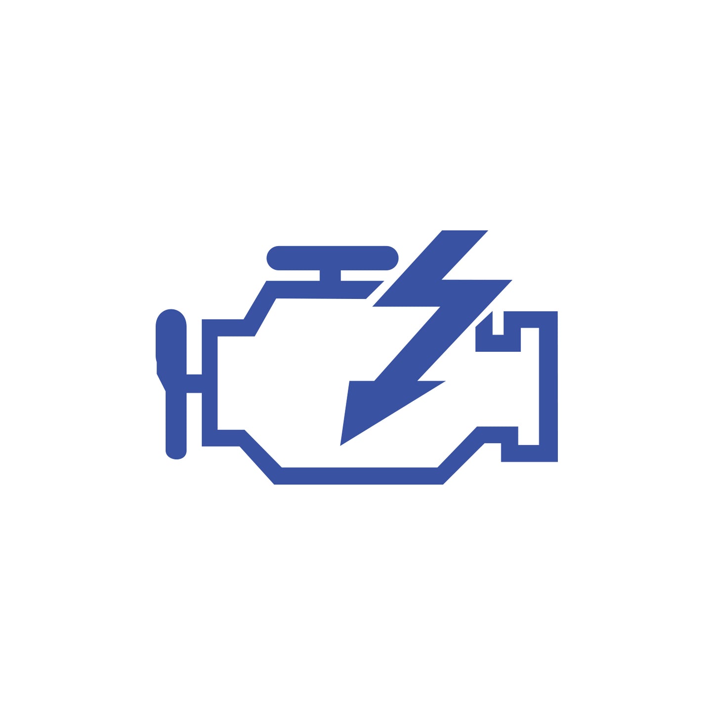 Check Engine Light Sticker