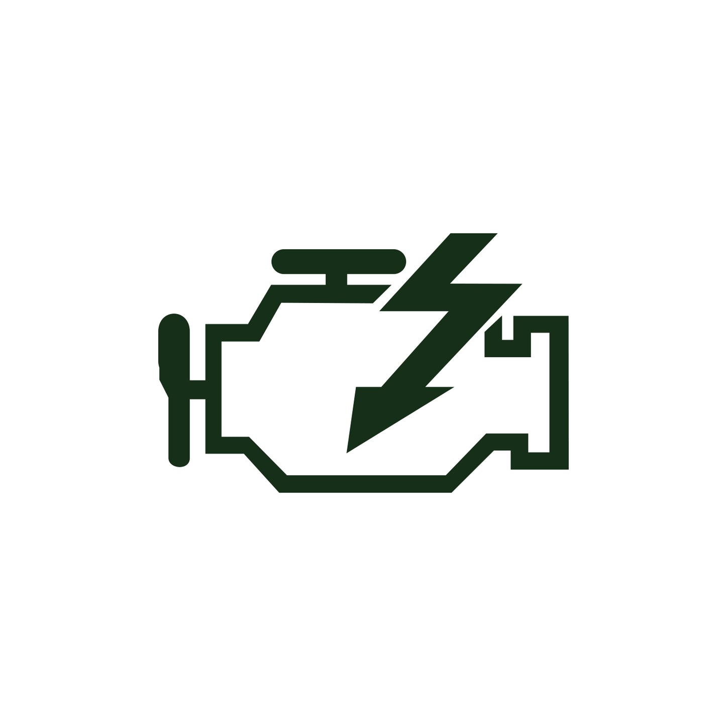 Check Engine Light Sticker